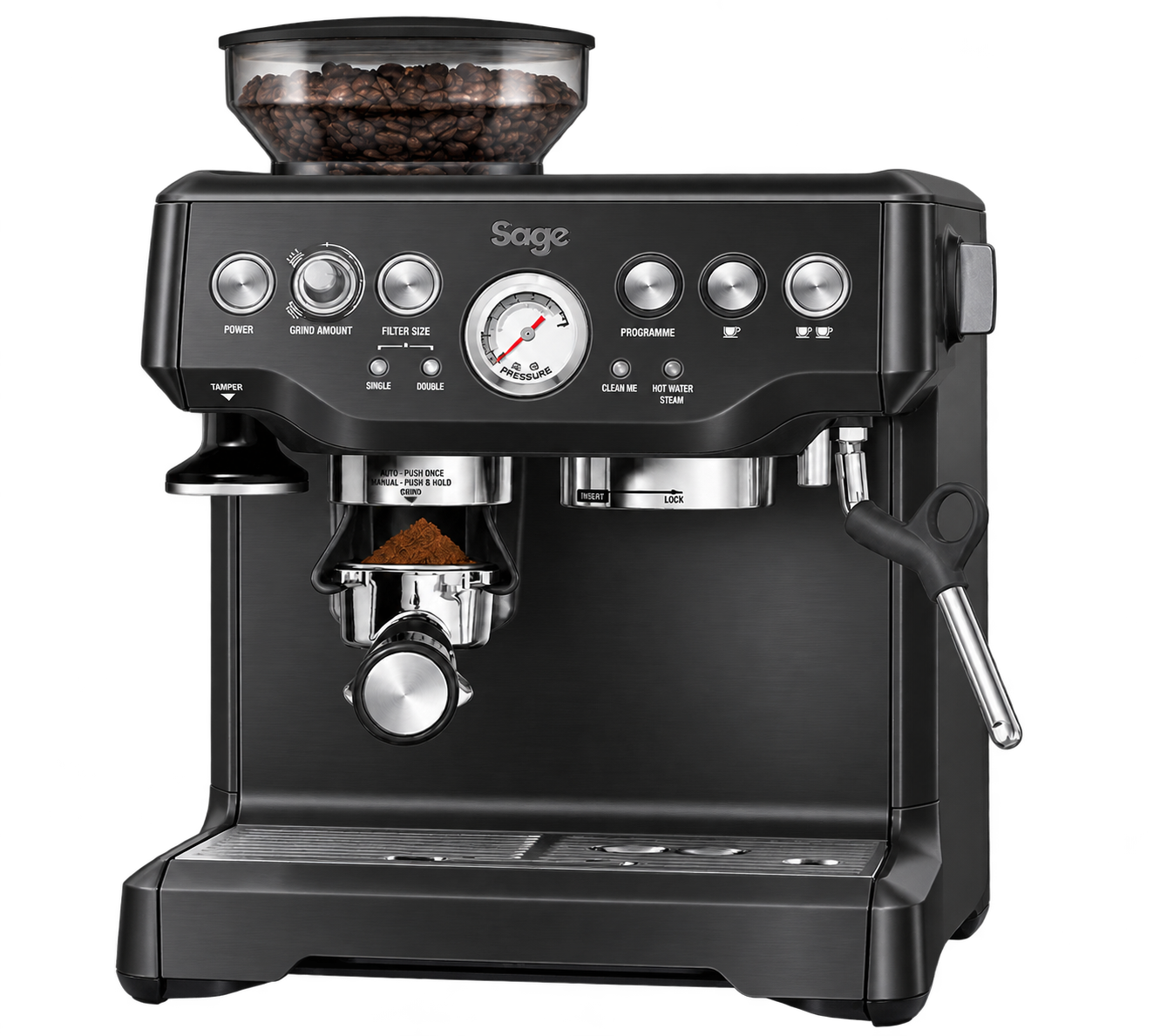 Black Sage Barista Express espresso machine